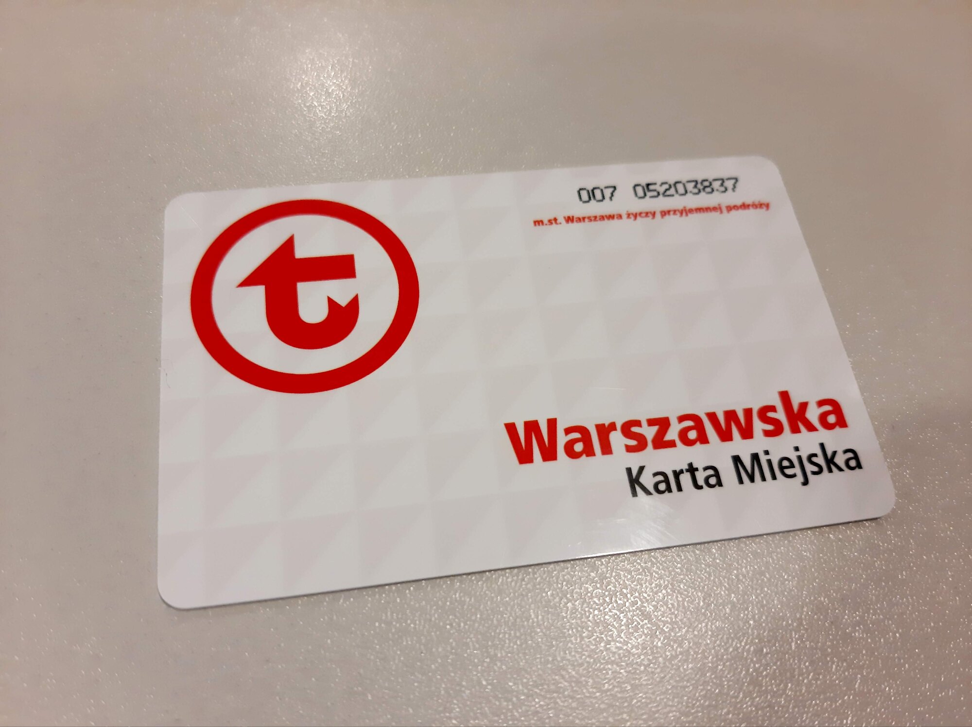 Warsaw City Card — the official ZTM transit card in Warsaw